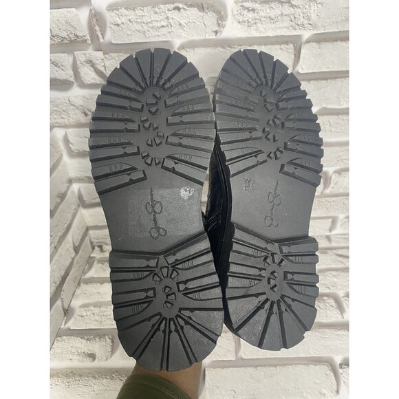 Jessica Simpson Womens Enita Combat Ankle Boot in Black Size 7M - Picture 9 of 9